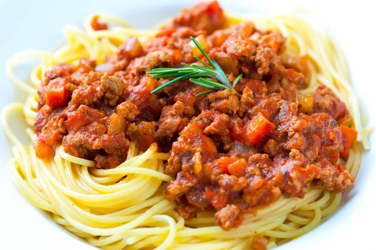 Chicken Mince Pasta Sauce recipe