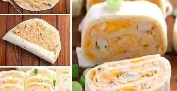 Chicken Tortilla Roll-Ups