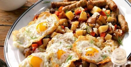 Kielbasa Breakfast Hash recipe