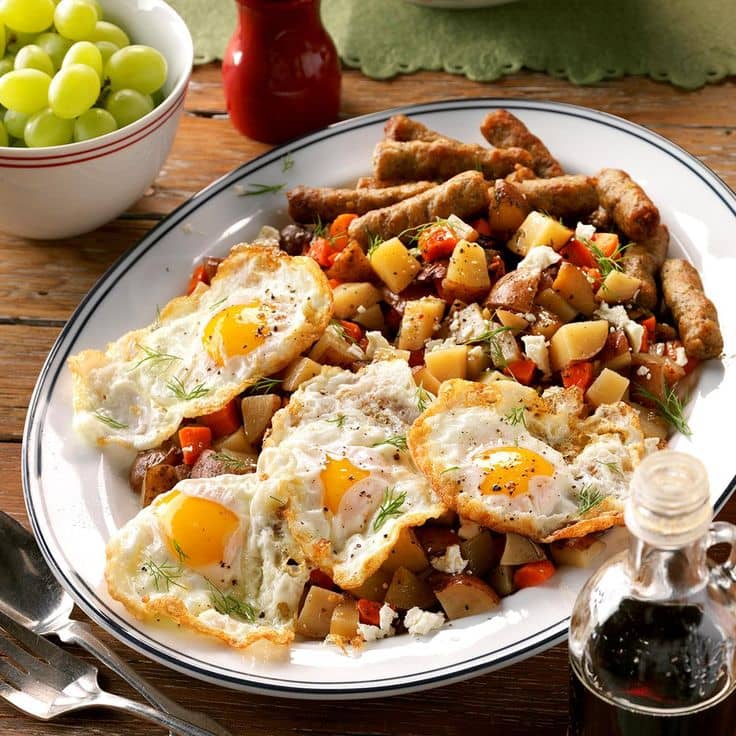 Kielbasa Breakfast Hash recipe