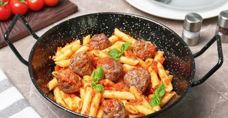 Kielbasa and Pasta Skillet recipe