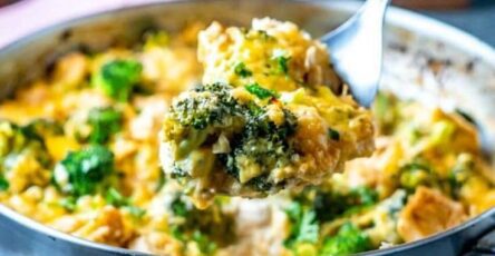 Cheesy chicken broccoli recipe