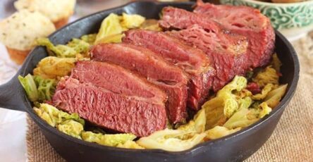 Crockpot corned beef and cabbage recipe