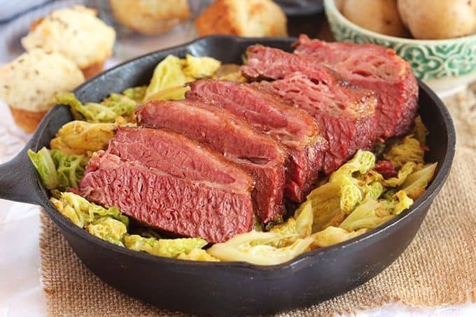 Crockpot corned beef and cabbage recipe