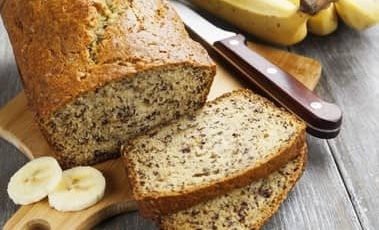 Dense healthy banana bread recipe