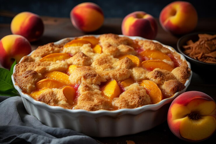 Dutch Oven Peach Cobbler recipe