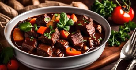 Easy Beef Bourguignon recipe