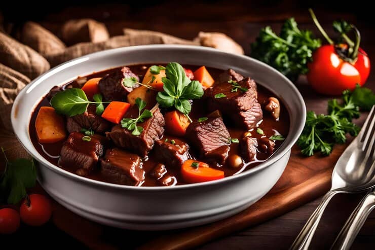 Easy Beef Bourguignon recipe