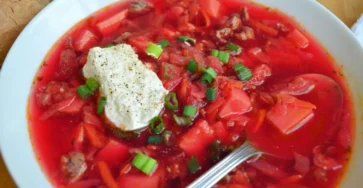 Easy borscht recipe