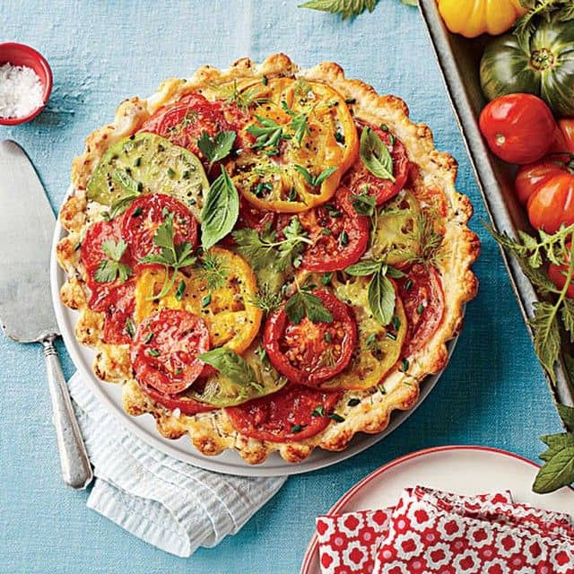 Easy southern tomato pie recipe