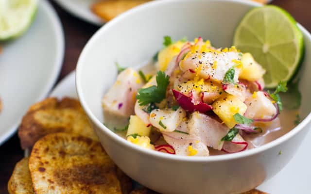 Fish ceviche recipe