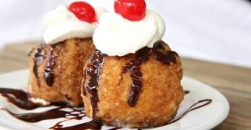 Fried ice cream recipe