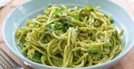 Green Spaghetti recipe