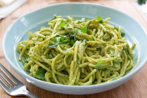 Green Spaghetti recipe