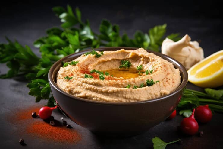 Homemade hummus recipe