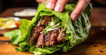 Lamb Mince Lettuce Wraps recipe