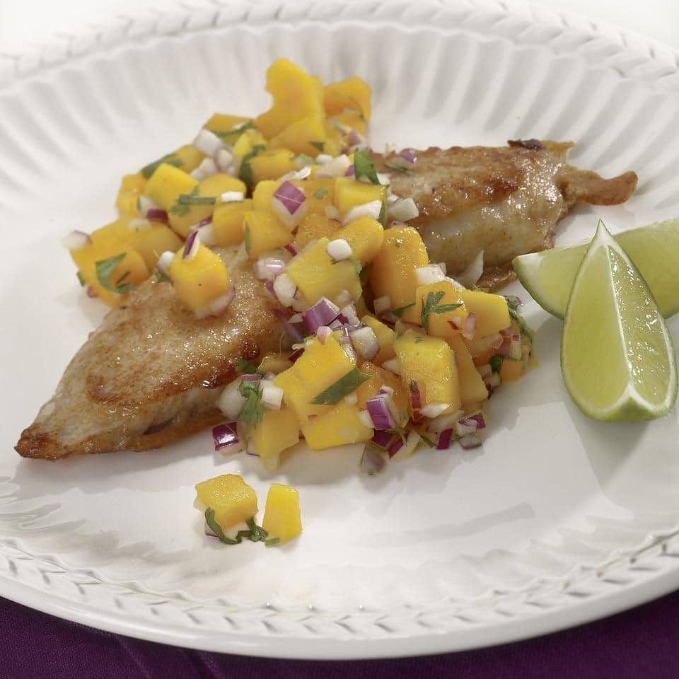 Mango salsa recipe for fish