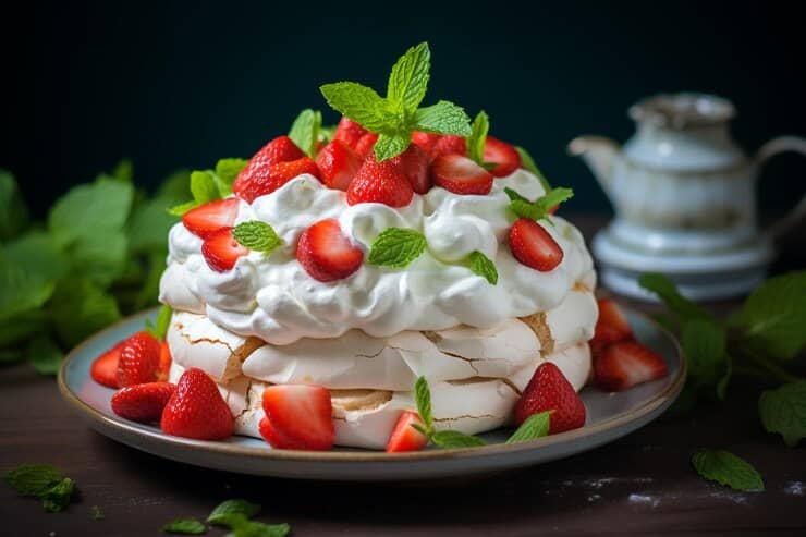 Mini Pavlova recipe