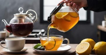 Orange tea shot recipe