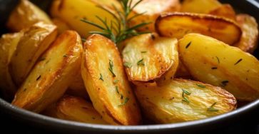 Sliced potatoes in air fryer recipe