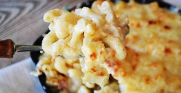 Smoked mac and cheese