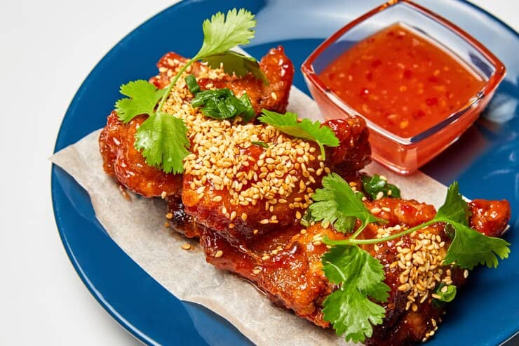 Spicy sesame chicken recipe