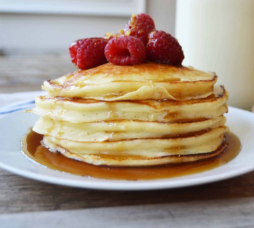 Sweet fluffy pancake recipe