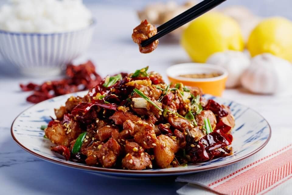 Szechuan chicken recipe