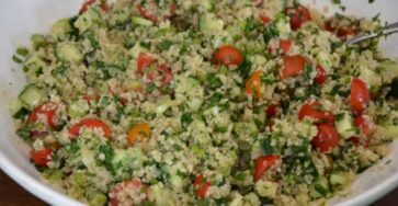 Tabouli recipe with quinoa