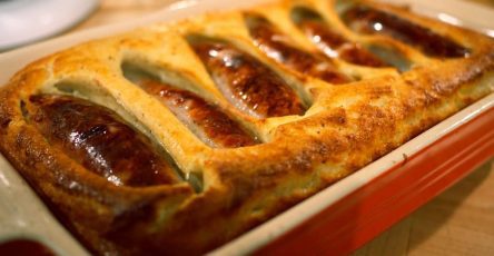 Toad in the hole egg recipe