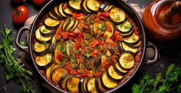 Traditional ratatouille recipe