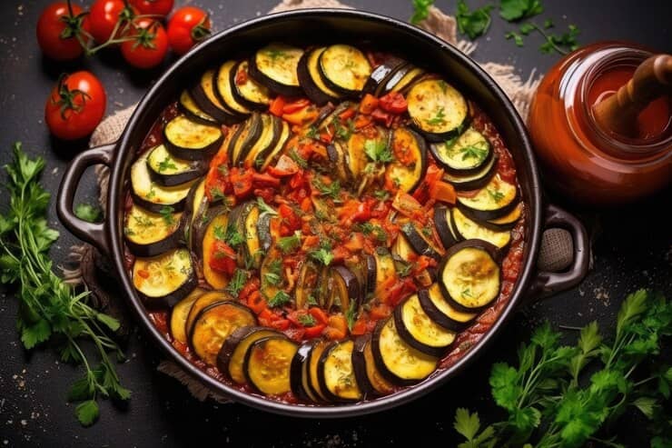 Traditional ratatouille recipe