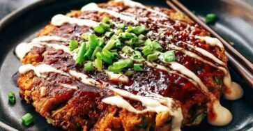 Vegetarian Okonomiyaki recipe