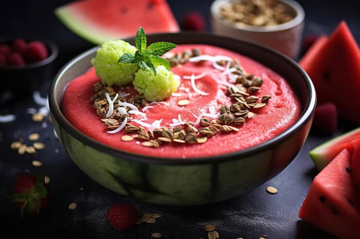 Watermelon gazpacho recipe