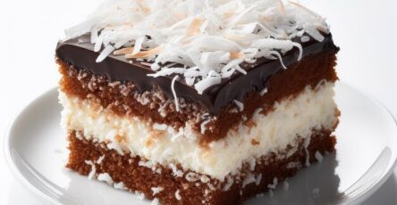 Chocolate coconut cake recipe