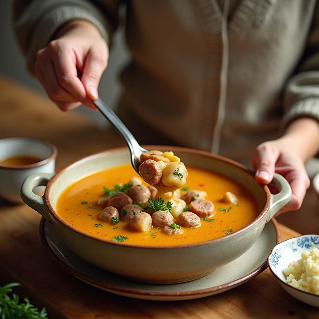 Cozy Potato Kielbasa Soup