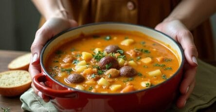 Cozy Potato Kielbasa Soup