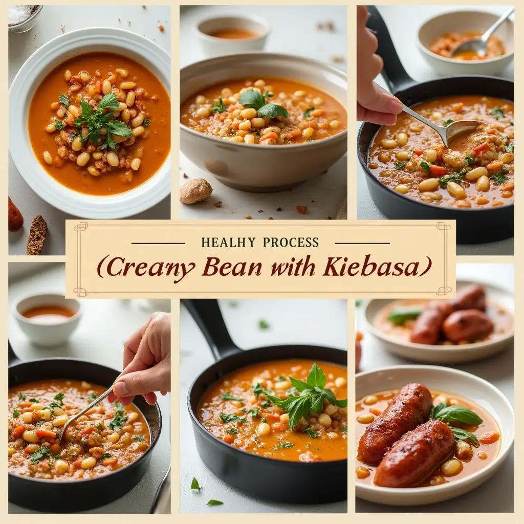 Hearty kielbasa bean soup recipe