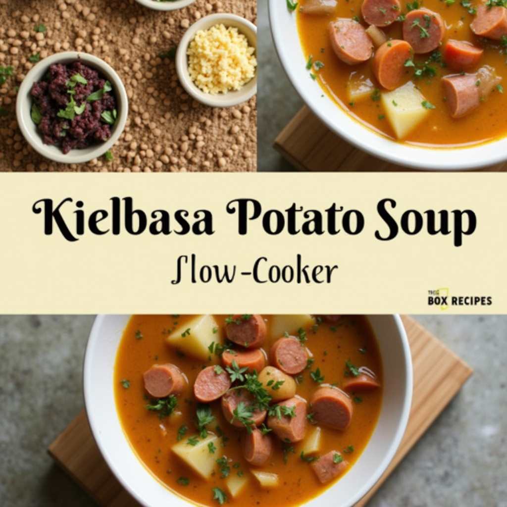 Kielbasa Potato Soup Slow Cooker
