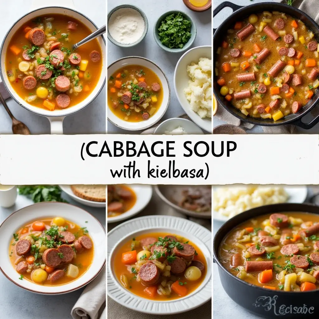 cabbage soup with kielbasa