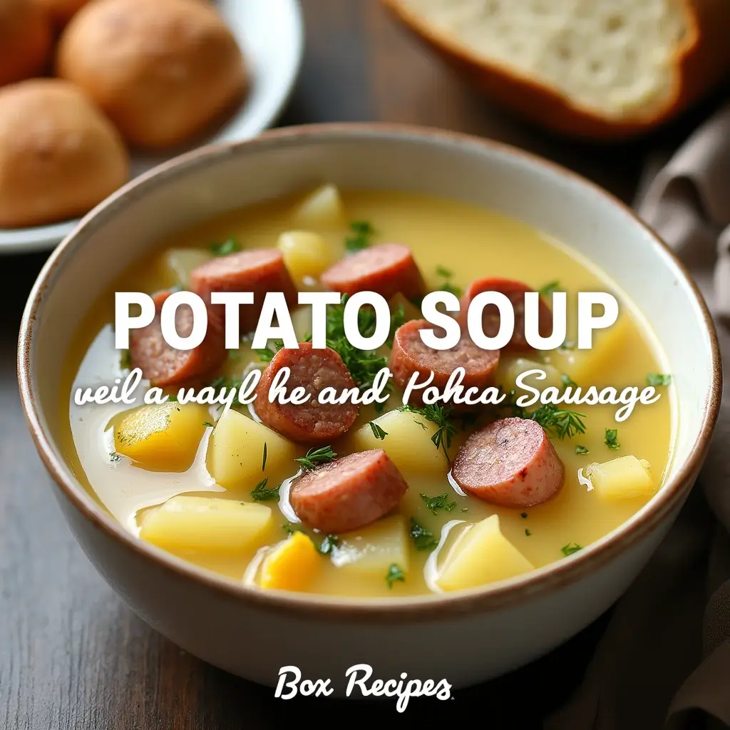 potato soup with polish sausage